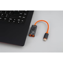 Harici Ses Kartı Type C Bağlantılı Taşınabilir External Sound Cards 32-bit Rısc-v Ses Kart Usb C Desteği Zr1033 Type-c