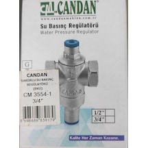 Candan Su Basınç Regülatörü 3/4 Düşürücü Rekorlu