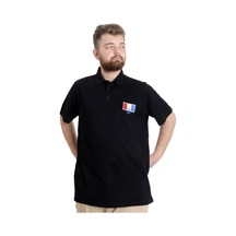 Mode Xl Büyük Beden Erkek T-Shirt Polo Absolute Destıny 23335 Siyah 001