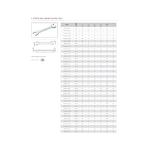 İzeltaş 8x9 İki Ağız Kısa Anahtar 0100 01 0809