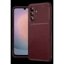 Samsung Galaxy Uyumlu S26 Fe Auto Focus Karbon Kapak - Bordo Bz8683140982683