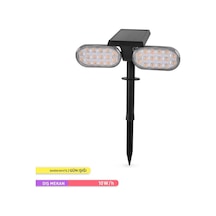 Ack Solar Led Kazıklı Çim Armatürü Güneş Enerjili Bahçe Duvar Ayd