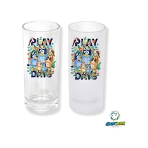 Bluey Buzlu / Buzsuz Seçenekli Rakı Bardağı 1 Adet Şık Sunum Bardağı 0231