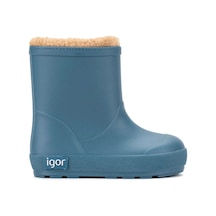 İgor Igor Yogi Borreguito Çocuk Kürklü Yağmur Çizmesi - Petrol W10306-213