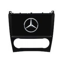 Mercedes C Class W203 - Araç Multimedya Ekran - 4gb 64gb - Kare - Black - 2004 - 2007 - 9 Inch - Myway