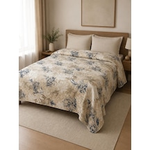 Çift Kişilik Pike Yatak Örtüsü%100 Pamuk 220x230 Cm Lacivert Diğer