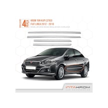 intakrom Fiat Linea Krom Yan Kapı Çıtası 2012-2018
