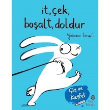 İt Çek Boşalt Doldur-Çiz ve Keşfet - Yasmeen İsmail - Hep Kitap