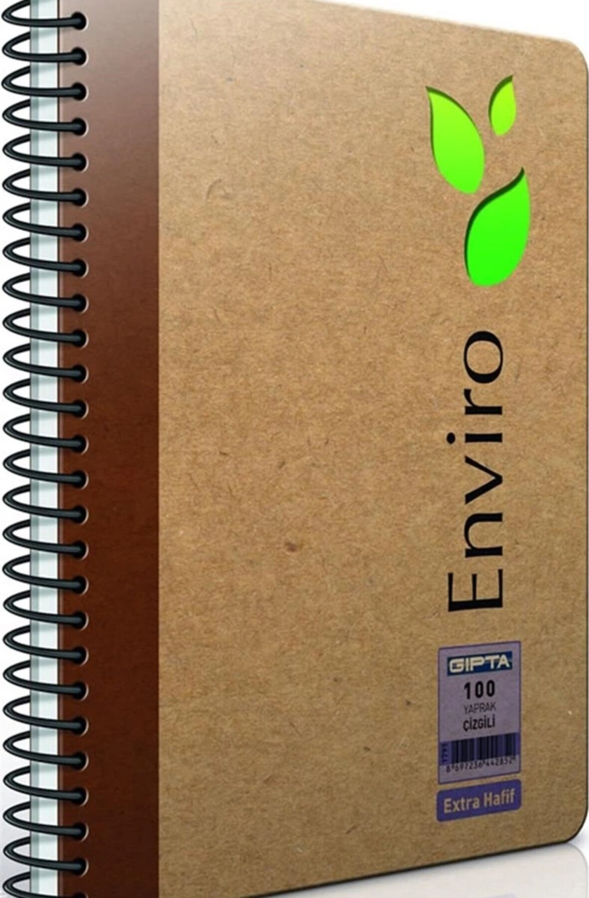 Defter 17x24 Envıro Spr. Sert 100yp.düz 1995 Diğer