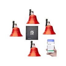 F5 Smart Fabrika Mola Zil Saati Seti Dört Çanlı Set