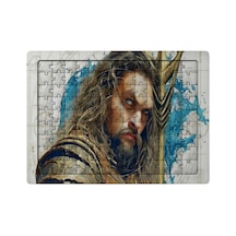 Ghostbastır Design Aquaman 99 Parça Ayaklı Puzzle Dekoratif Çocuk Yapbozu 045
