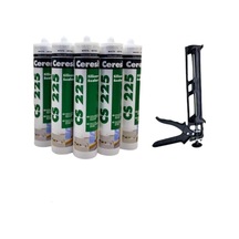 Şeffaf Silikon 280 Ml 5'li Set Plastik Silikon Tabancası Ay6