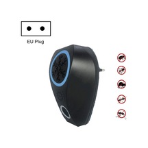 Snowflake Ultrasonik Sivrisinek Kurtlayıcı Fare Kovucu, Spesifikasyon: Ab Fişi Siyah , Boyut:ab Fişi