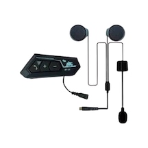 Ilkeshop Intercom Bluetooth Kask Kulaklık Motolet Kulaklık 5.0 Bluetooth