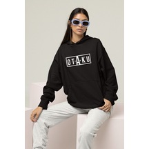 Anime  Otaku Team Kapşonlu Sweatshirt