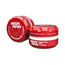 Saç Şekillendirici Wax 03 Flaming, 150 Ml / Tüm Saç Tipleri / Ekstra Güçlü, Islak Ve Parlak Görünüm