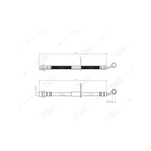 SVAC 78-154 Fren Hortumu Ön Sağ Honda Civic Fc Fk 1.0 1.5 I-Vtec 1.6 I-Dtec 16-