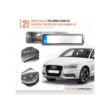 intakrom Audi A3 Krom Plakalık - Hummer Tip 2 Adet
