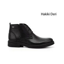 Gönderi(R) Gönderi R Erkek Siyah Fermuarlı Hakiki Deri Klasik Bot Dkmb64901651
