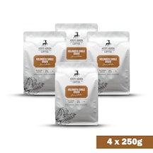 Addis Ababa Coffee - Dünya Kahvesi - Arabica - Kolombiya Supremo - 250 Gr. X 4 Adet French Press