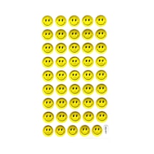 Sticker Kabartmalı Stiker Defter Planlayıcı Etiket Hq001 -17x9 Cm- Gülen Emoji
