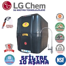 Lg Chem Cool Siyah 8 Litre 5 Filre 10 Aşama Su Arıtma Cihazı