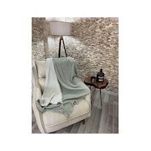 Müslin Koltuk Şalı / Tv Battaniyesi %100 Pamuk 120x180 Cm Çağla Yeşili