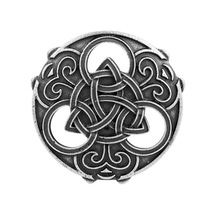 Suntek İskandinav Ortaçağ Viking Broş Şal Ceket Gümüş