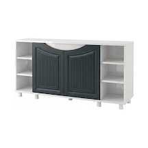 Kanki Pet 120 Cm Western 12040- Ant1 Mdf Akvaryum Beyaz Sehpa 120x40x69