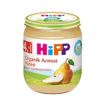 Hipp Organik Armut Püresi 4+ Ay Kavanoz Maması 125 G