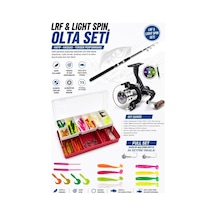 73 Parça Lrf Olta Seti & Light Spin Olta Seti, 270cm Karbon Kamış, Metal Makine
