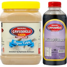 Beyaz Tahin 930g Kozalak Pekmezi 1000g