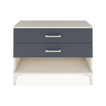 Arges Şifonyer 2 Çekmeceli 88x30x64 Aytaşı-antrasit Aytaşı