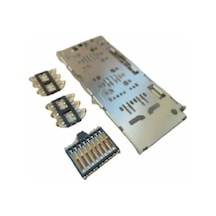 Samsung Uyumlu Galaxy A12 (Sm-A125F) Lehimli Sim Kart Yuvası