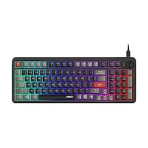 Msı Forge Gk110 Rgb %96 Membrane Switch Kablolu Oyuncu Klavyesi Ckckmsı0010