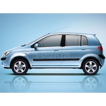 Hyundai Getz Krom Cam Çıtası 6 Prç 2002-2011