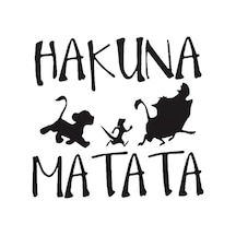 Hakuna Matata Sticker 20 X 20 Cm