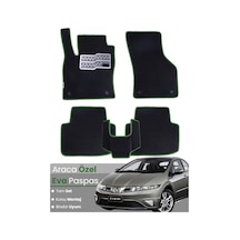 Honda Civic-fk/fn Hatchback 5 Kapı 2006-2012 Uyumlu Eva Paspas Tam Set Araca Özel 650