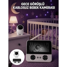Kablosuz Bebek Kamera Sistemi Ninni Ve Alarm Özellikli Yeni Nesil 09841733