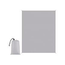 Suntek Plaj Battaniyesi Suya Dayanıklı Portatif Piknik Açık Gri