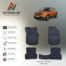 Renault Captur 2013-2019 Uyumlu Havuzlu Oto Paspas
