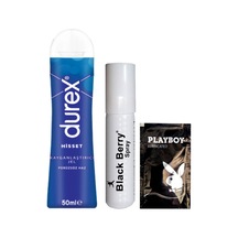 Durex Hisset Pürüzsüz Hazlar 50 Ml Jel + Black Berry Geciiktiricisprey + Hediye