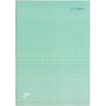 Çınar Dikişli Defter A4 Karton Kapak Kareli 40 Yp pastel Yeşil