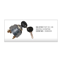 Marsli Kontak Anahtari Fiat 55 46 Traktor 504628269
