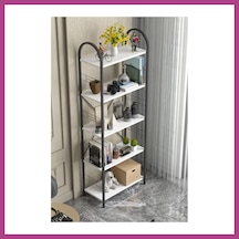 Gees Global Metal Kitaplık Beyaz 180 Cm Gbzs