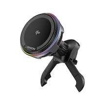 Xenon Smart Qi2 Kablosuz Araç Şarjı Ve Tutucu 15w Aktif Soğutma Fanı 48w Hızlı Şarj Adaptörü 360 X6416