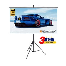 En180cm Boy105cm Projeksiyon Perdesi Tripodlu-ayaklı Taşınabilir En180cm Boy105cm Projeksiyon Perdesi Tripodlu-ayaklı Taşınabilir