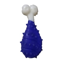 Dental Tavuk Budu Küçük Kemik 11 Cm Mavi Mavi