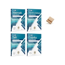 11. Sınıf Matematik Edebiyat Tarih Ve Coğrafya 4lü Set Bilgi Sarmal Soru Bankası + Telefon Standı