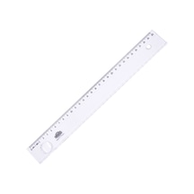 Hatas 0161 Mercekli Geniş Büro Cetveli 30 CM 25 Adet Şeffaf